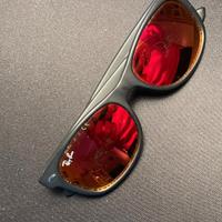 RayBan neri a specchio bambino max 10 anni