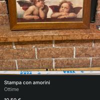 Stampa con amorini