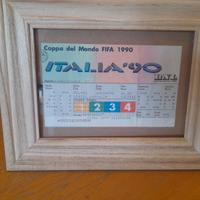 ombrello e biglietto Italia 90