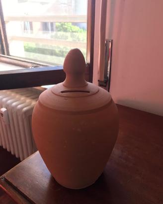 Salvadanaio terracotta