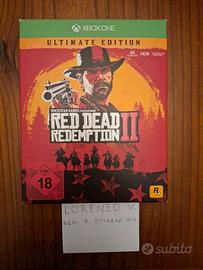 red dead redemption 2 ultimate steelbook xbox one