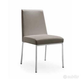 1 Sedia Amsterdam Connubia Calligaris  tortora