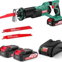 HYCHIKA Sega a Gattuccio, Seghetto A Batteria 18V,