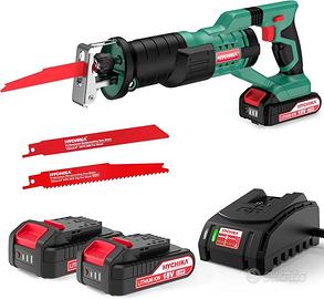 HYCHIKA Sega a Gattuccio, Seghetto A Batteria 18V,