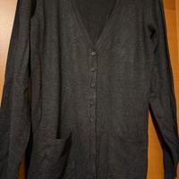 cardigan grigio tg L