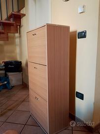 scarpiera in legno