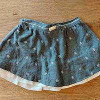 Gonna fiorellini neonato 