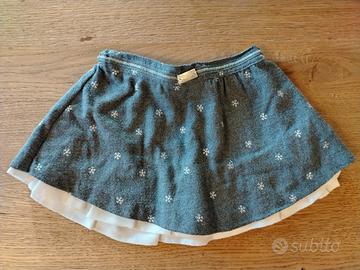 Gonna fiorellini neonato 