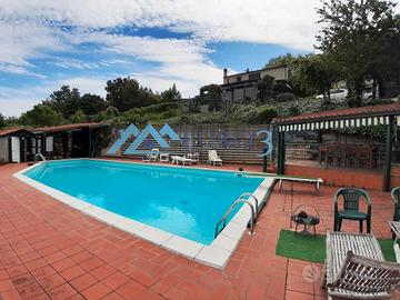 COLONNELLA-Casa con piscina e vista panoramica