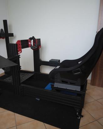 Trak Racer TR 160 postazione simracing profilato