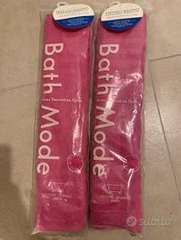 2 tappeti bagno rosa NUOVI