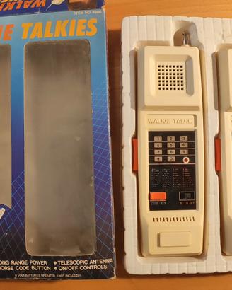 Walkie Talkie mod. 4986 vintage - Giochi Preziosi