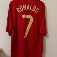 Maglia Portogallo 2008-10 Ronaldo #7 Nike