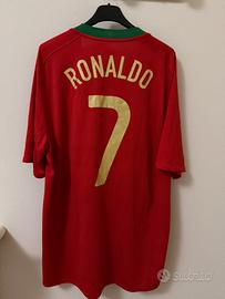 Maglia Portogallo 2008-10 Ronaldo #7 Nike