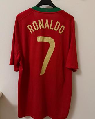 Maglia Portogallo 2008-10 Ronaldo #7 Nike