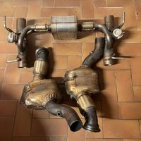 Collettori di scarico e terminali ferrari 488