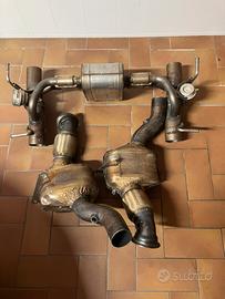 Collettori di scarico e terminali ferrari 488