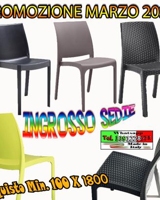 sedie impilabili made in italy