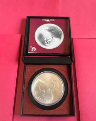 5 dollari Canada 1976 olimpiadi