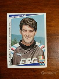 Carta Shooting Stars 1991 1992 Pagliuca Sampdoria