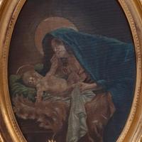 grande dipinto d'epoca 