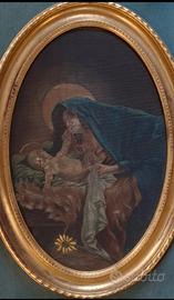 grande dipinto d'epoca 