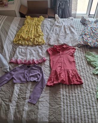 Bambina estate 7/8 anni vestiti