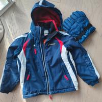 giacca sci phenix blu bambino /a