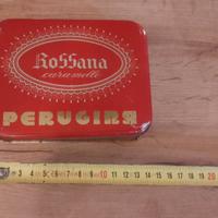 Scatola latta Rossana Perugina vintage