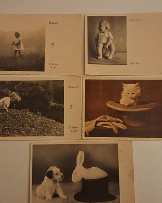 Simpatiche cartoline anni '30