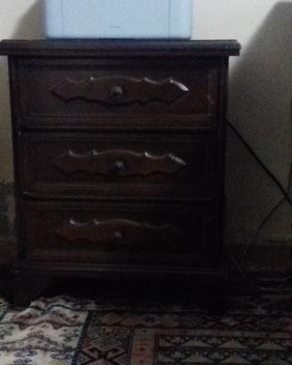 Comodino 3 cassetti