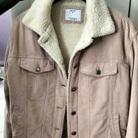 giubbotto Bershka velluto rigato 