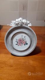 Cornicetta shabby in legno