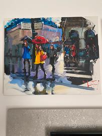 Quadri Olio su Tela Jurij Frey