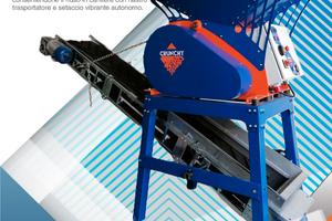 MINI FRANTOIO A MASCELLE MOBILE PER MATERIALI EDIL