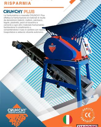 MINI FRANTOIO A MASCELLE MOBILE PER MATERIALI EDIL