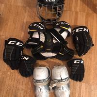 Attrezzatura e pattini hockey inline ghiaccio