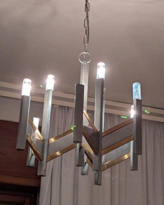 Lampadario Concorde di Gaetano Sciolari,