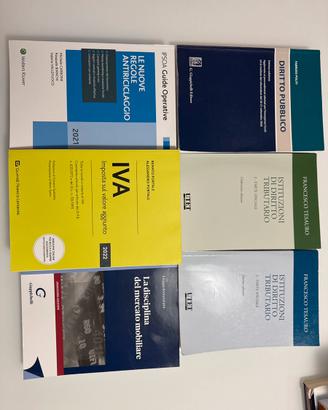 Libri facoltà giuridiche-economiche