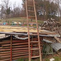 vecchia scala a pioli 