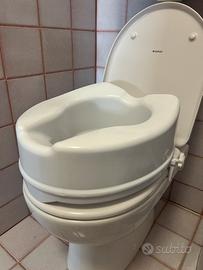 Rialzo WC 14 cm Antea Med con fissaggi regolabili