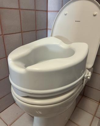 Rialzo WC 14 cm Antea Med con fissaggi regolabili