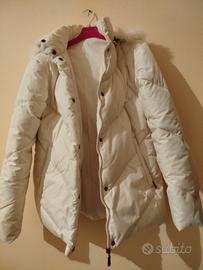 giubbotto donna panna chiaro tg S