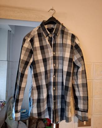 Camicia Antony Morato - Quadri Neri/Grigi