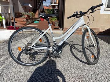 Bicicletta Tecnobike donna bianca