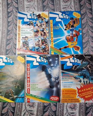 5 numeri rivista Zzap