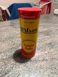 Palline tennis Wilson anniversary 100 anni bianche