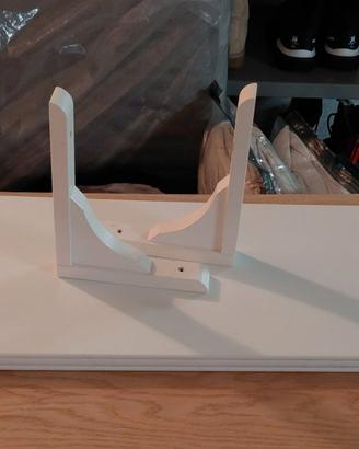 Set mensole Bergshult Ikea con staffe