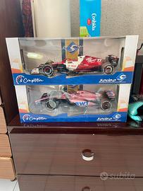 Monoposto alfa romeo alpine 1:18 alonso bottas