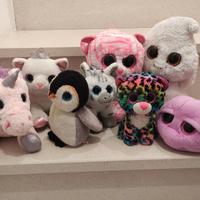 Collezione di 8 peluches TY originali